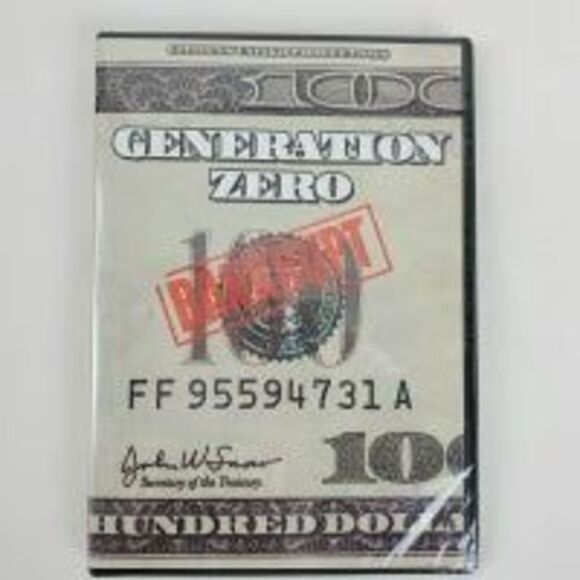 Generation Zero DVD Disc, New Sealed - Picture 1 of 2